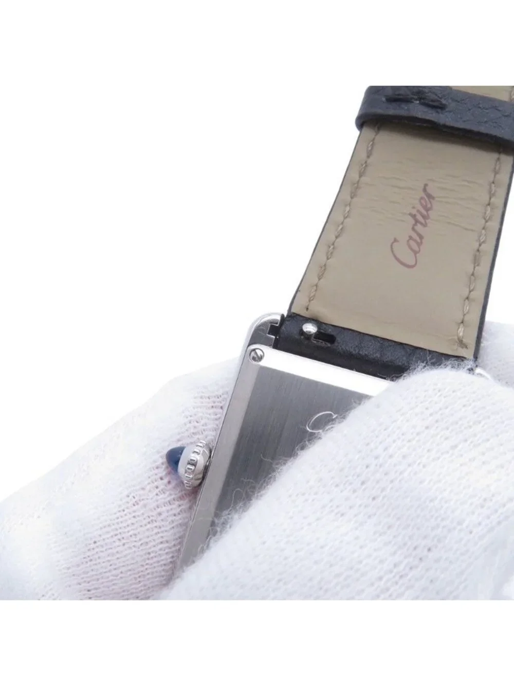 Cartier Tank Must LM Watch Silver Dial Quartz